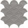 Reward™ Dove 10" x 11" Porcelain Fish Scale Mosaic Tile
