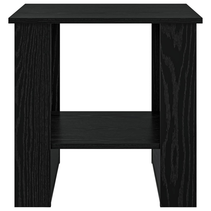 Coffee Table with Storage, 50cm. H x 51cm. L x 50cm. W, Black Oak