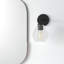 Rooks Single Light Glass Steel Dimmable Armed Sconce-2135895420-2045800635