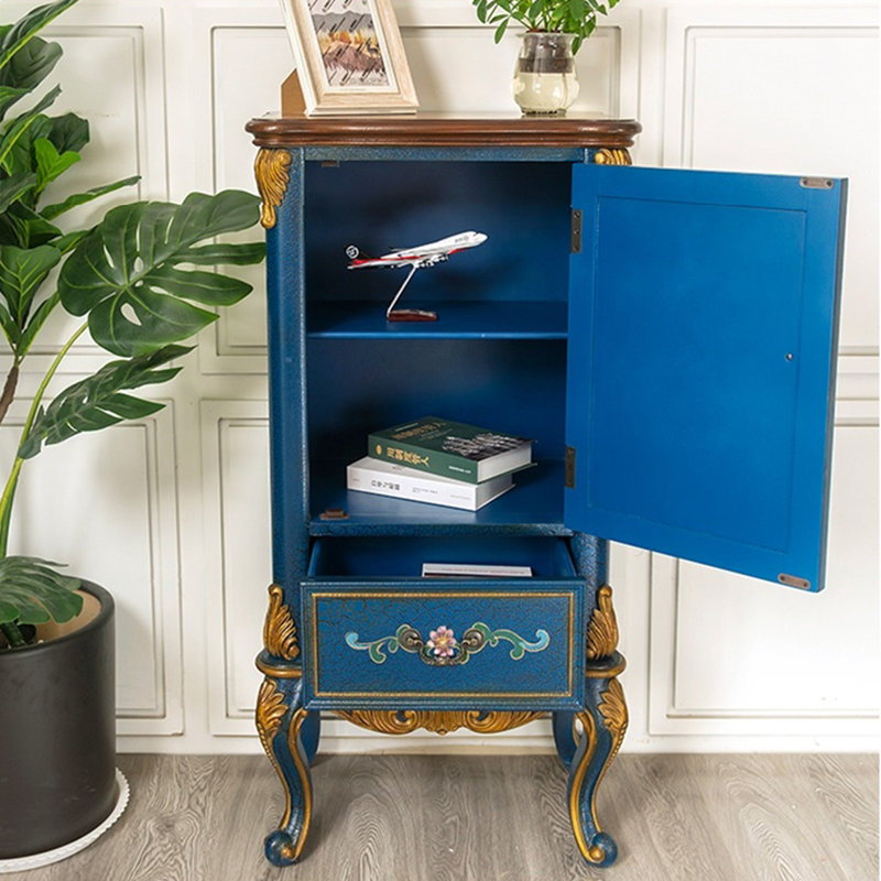 Solid Wood Accent Cabinet