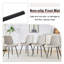 Ensemble de table de salle à manger extensible en noyer avec tablette de rangement et 6 chaises en cuir PU, table de cuisine extensible moderne pour petits espaces-1386941756-1386941732-1386941757