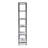 Kyneshia 84''H 5-Shelf Metal Bookcase