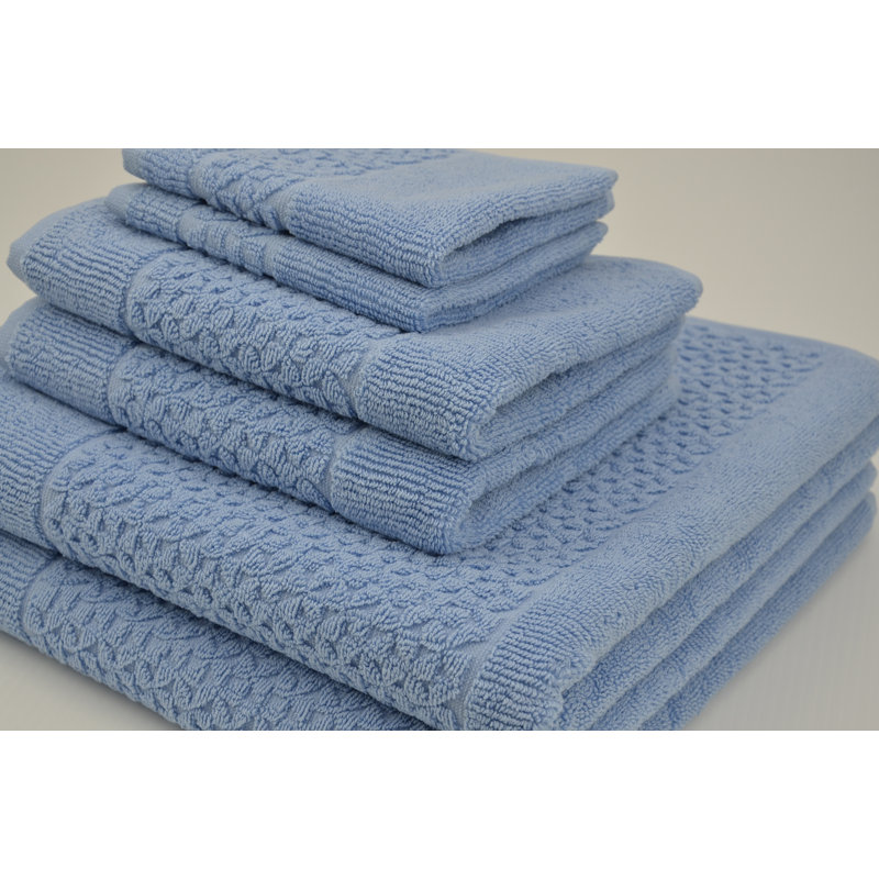 Ensemble de serviettes 6 pièces Otley, bleu