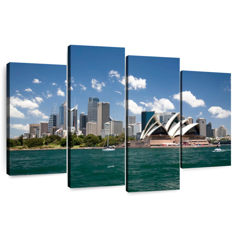 Sydney harbour ocean view Sireci, H 54 po x l 84 po