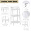 80cm H x 37.45cm W Ladder Bookcase