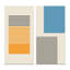 Minimal 20S Geometric Design I - Ensemble de 2 peintures-2061369883-2061369880