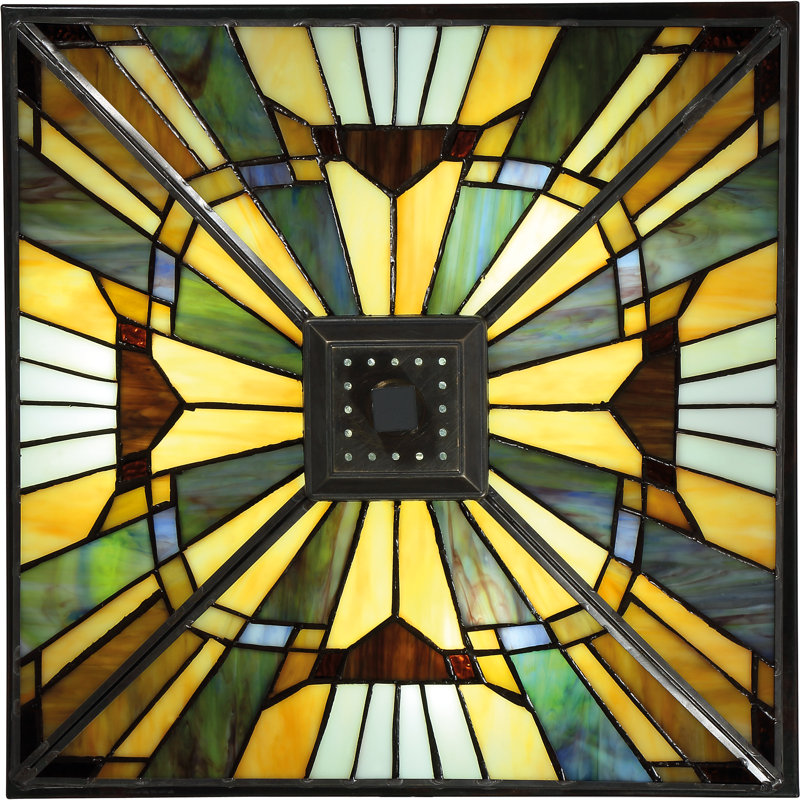 Inglenook 3-Light Valiant Bronze Indoor/Outdoor Flush Mount Light