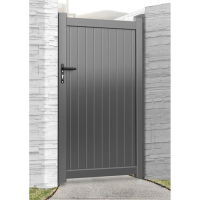 Danquan Aluminium Gate Grey