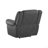 Gray Gliding Recliner Chair