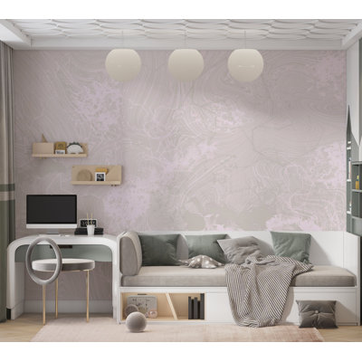 Papier peint Surface Texture - mélange gris clair