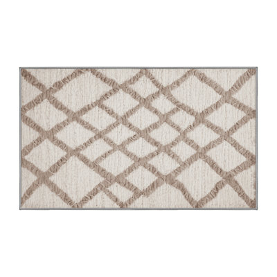 Machine Washable Gray Area Rug