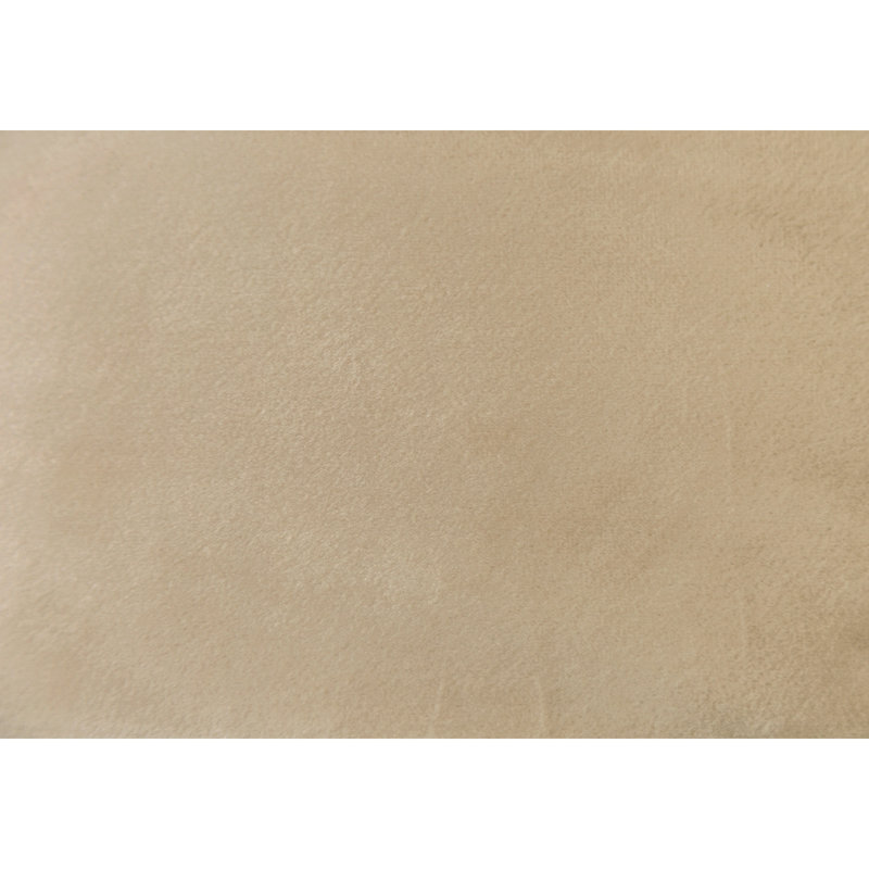 Ensemble de 2 panneaux de rideaux avec œillets Jini, velours, 54, Beige, L 54 po x L 84 po