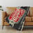 One Pixie Street  Black 50" x 70" Sherpa Throw Blanket, Black