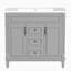 Ensemble de meuble-lavabo simple 36 po Clent-804809385