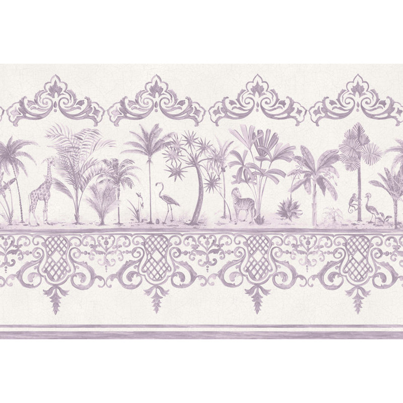 Rou Wallpaper Border, Dove