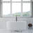 59'' x 30'' Freestanding Soaking Acrylic Bathtub with Overflow, Fluted Design-101890873