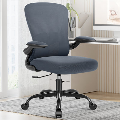 Mesh Task Chair with Adjustable Arms and Lumbar Support