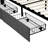 4Ft6 Double Velvet Upholstered Platform Bed Frame With Adjustable Channel Tufted Headboard, With 4 Storage Drawers No Box Spring Needed (No Mattress)-112231731