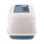 Enclosed Hooded Cat Litter Box with Handle & Scoop - Beige (50.5cm x 40cm)
