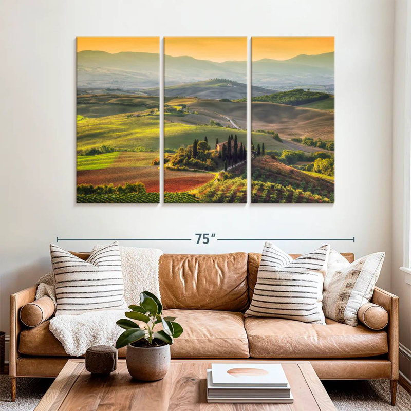Alvord, Toscane à l'aube, H 42 po x l 65 po