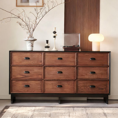 Armoire d'appoint en bois massif et manufacturé