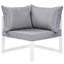 Ensemble de canapé modulaire d'extérieur 7 pièces Fortuna Fortuna-1042212479-1042212478