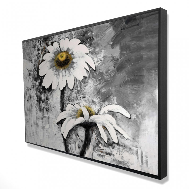" Abstract Daisies Flowers "