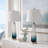 Aislin 29" Modern Glass Table Lamp with 3-Way Dimming