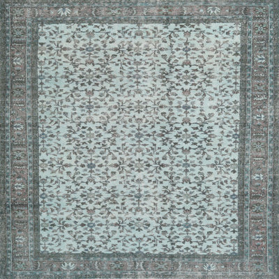 Gris/Tapis décoratif floraux Anthony