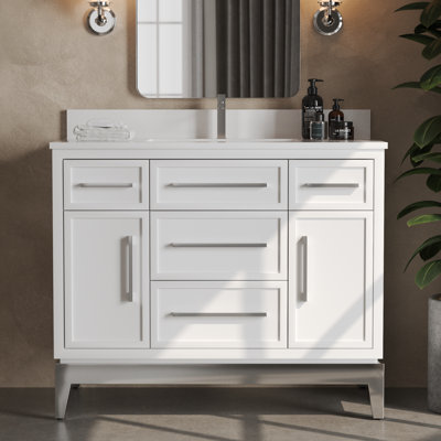 42 in. Barrington Single Sink Bathroom Vanity