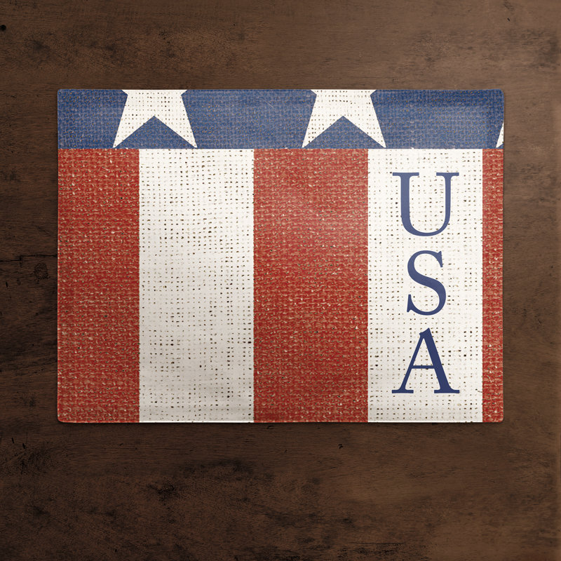 Polyester Abstract Rectangle Placemat