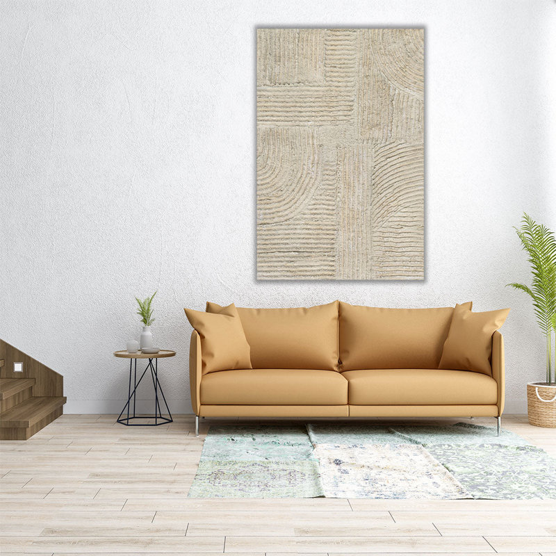 Sandstone Pastures II - reproduction d'art sur toile, H 30 po x l 20 po