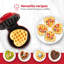 Mini gaufrier personnel 4 po Holstein Housewares