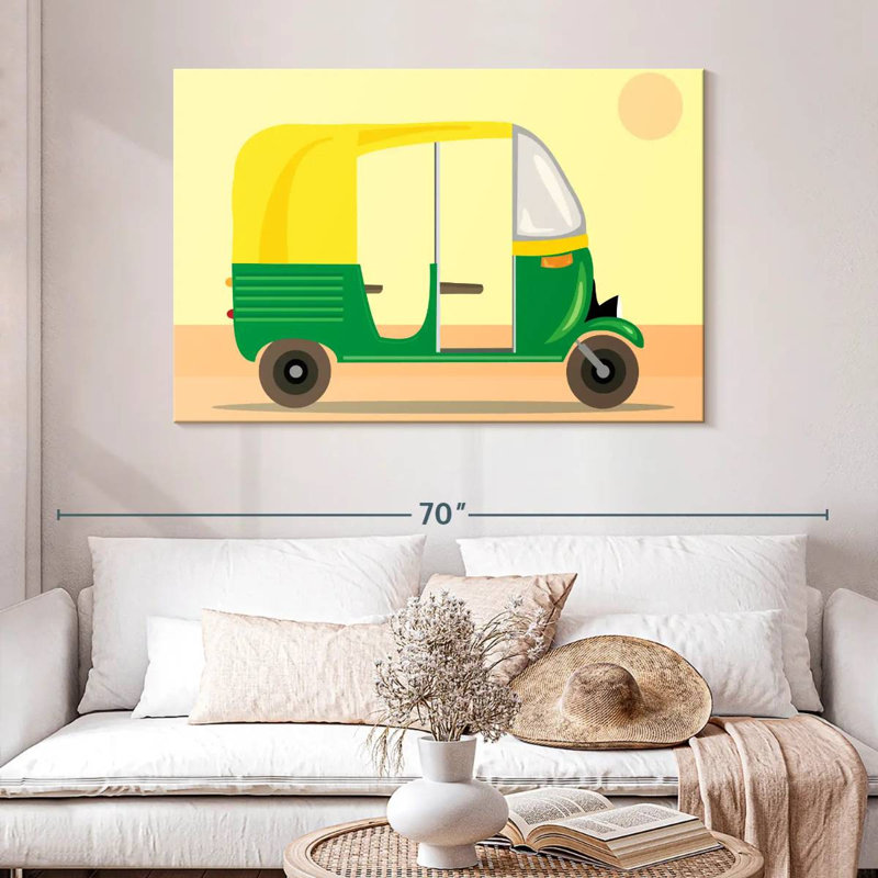 Mehar Motor Rickshaw, H 32 po x l 48 po