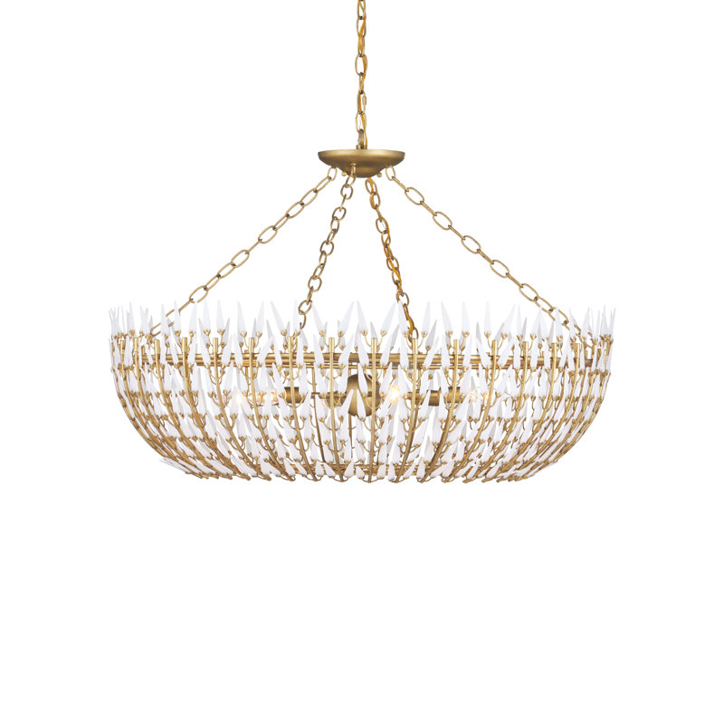 Magnum Opus 6 - Light Glass LED Chandelier