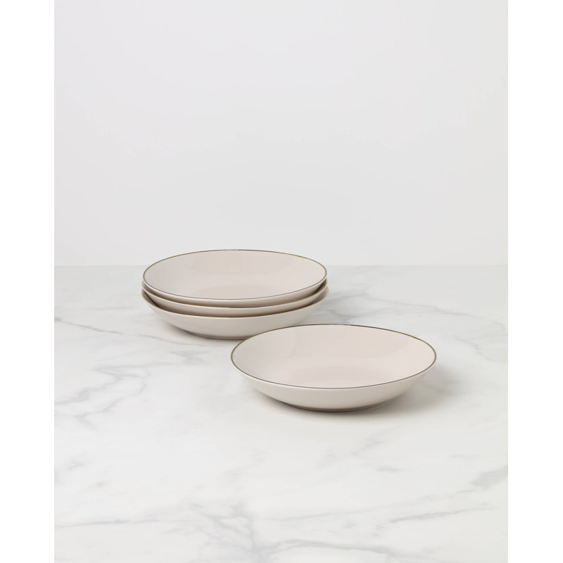 Lenox Trianna Pasta Bowls, Set of 4, Pink