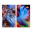 Élégance de l'art liquide III - Ensemble de 2 peintures sur toiles-1095091881-1095091895