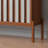 Retro Simple Striped Wooden Sideboard