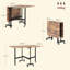 Metal Base Dining Table-665859345