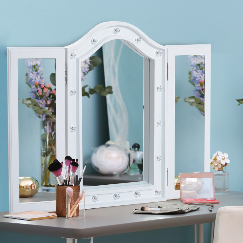 Larose D-Shaped Floor Mirror