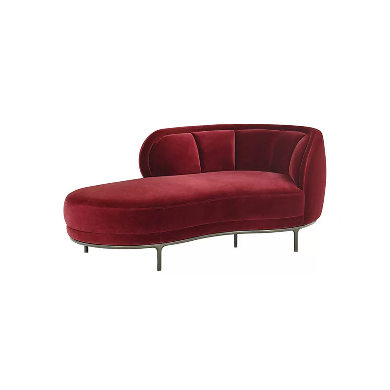 Velvet Chaise Lounge