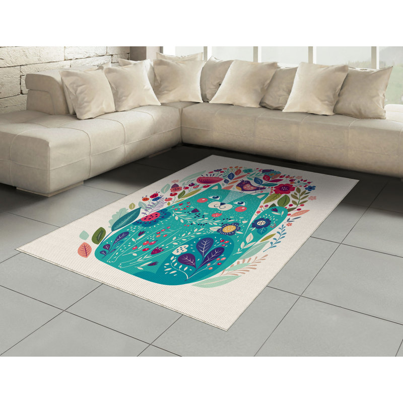 Diedrich Patterned Area Rug, Rectangle 120 x 180cm