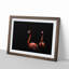 Pink Flamingos - Picture Frame Painting Print-55584049-55584050