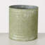 Cache-pots vert gaufré