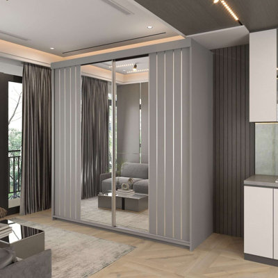 2 Door Laminate Wardrobe