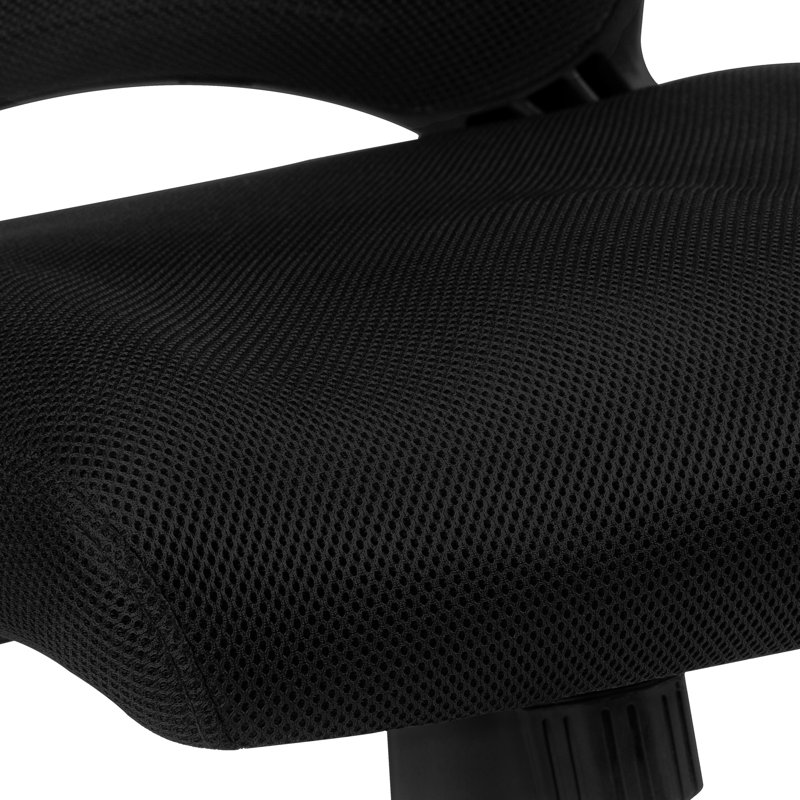 Merceda Office Chair, Adjustable Height, Swivel, Ergonomic, Armrests, Computer Desk, Work, Metal, Black