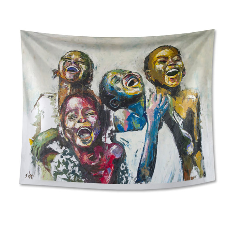 Julio Happy Kids, peinture murale sans cadre
