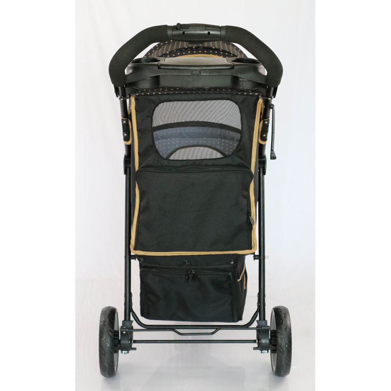 Foldable Pet Stroller, Gold Nugget
