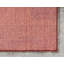 Tapis à motif géométrique rouge rouille-423414280
