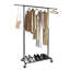Portant à vêtements roulant - Organisateur de vêtements en métal avec roues verrouillables-105840221